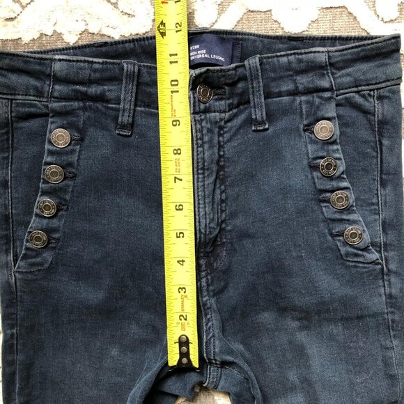 GAP DENIM, blue, high rise, stretchy, universal legging, jeans, Sz: 8/29R - Picture 9 of 9